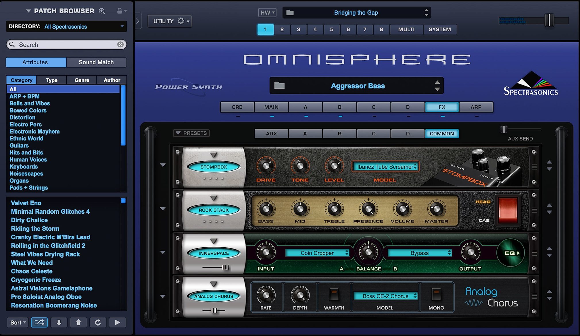 Omnisphere 2.6 Hardware Synths