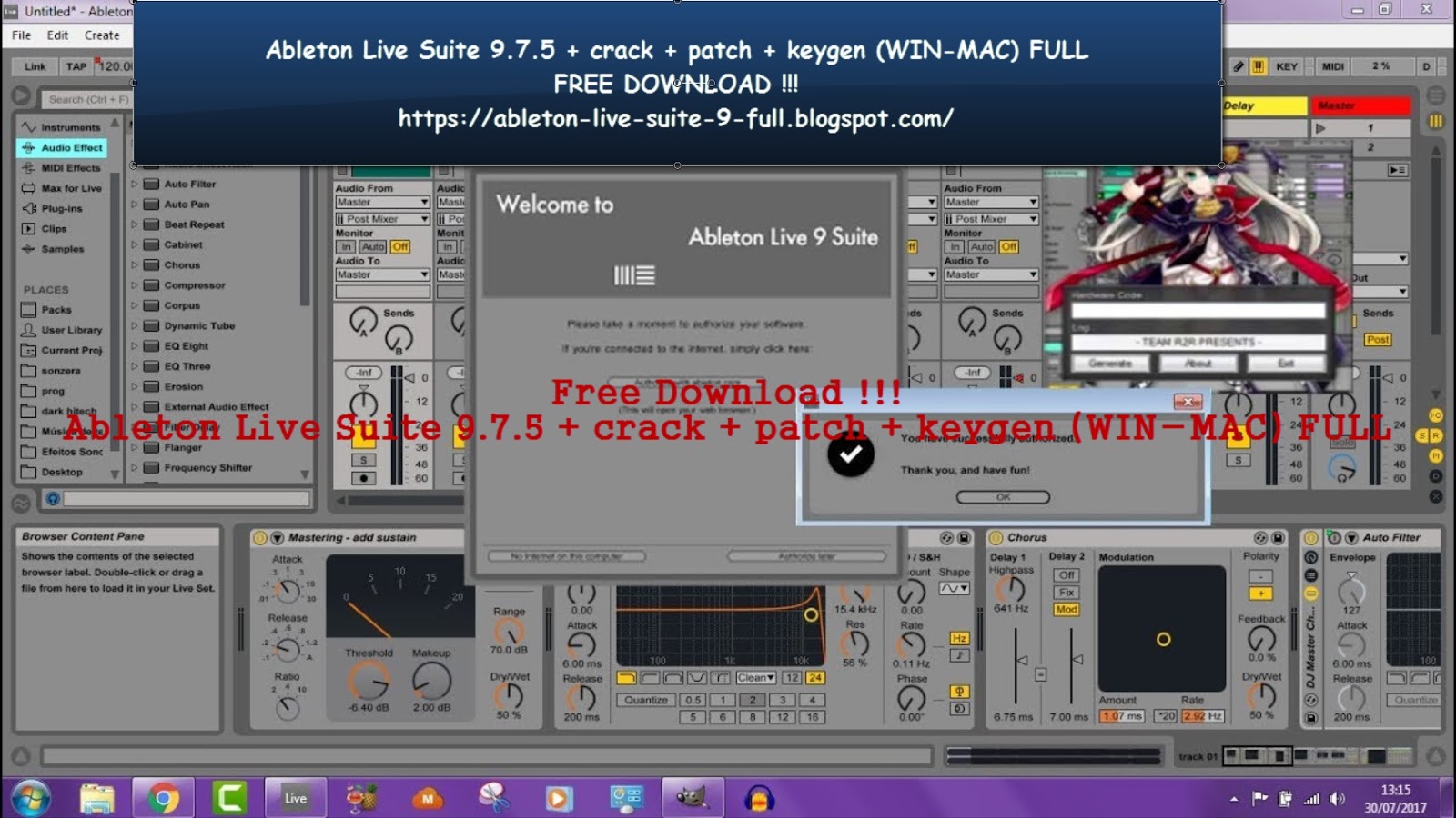 Ableton Live 9 Generator Keygen Mac